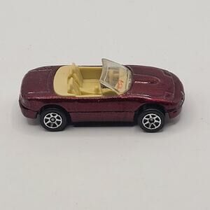 1991 Hot Wheels #172 MAZDA MX-5 MIATA Dark Red Burgundy